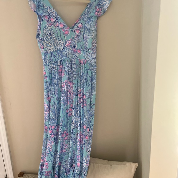Lily Pulitzer size 10 dress worn once! Perfect condition. - Picture 3 of 4